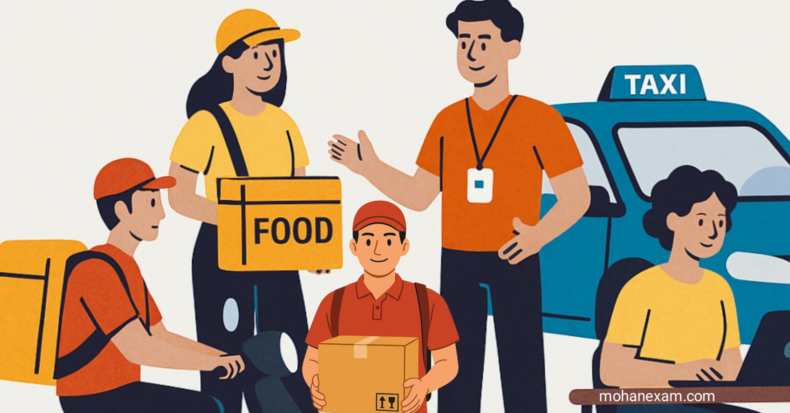 गिग वर्कर्स Gig workers