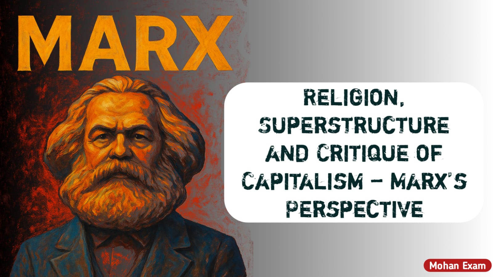 धर्म, अधिसंरचना और पूंजीवाद की आलोचना